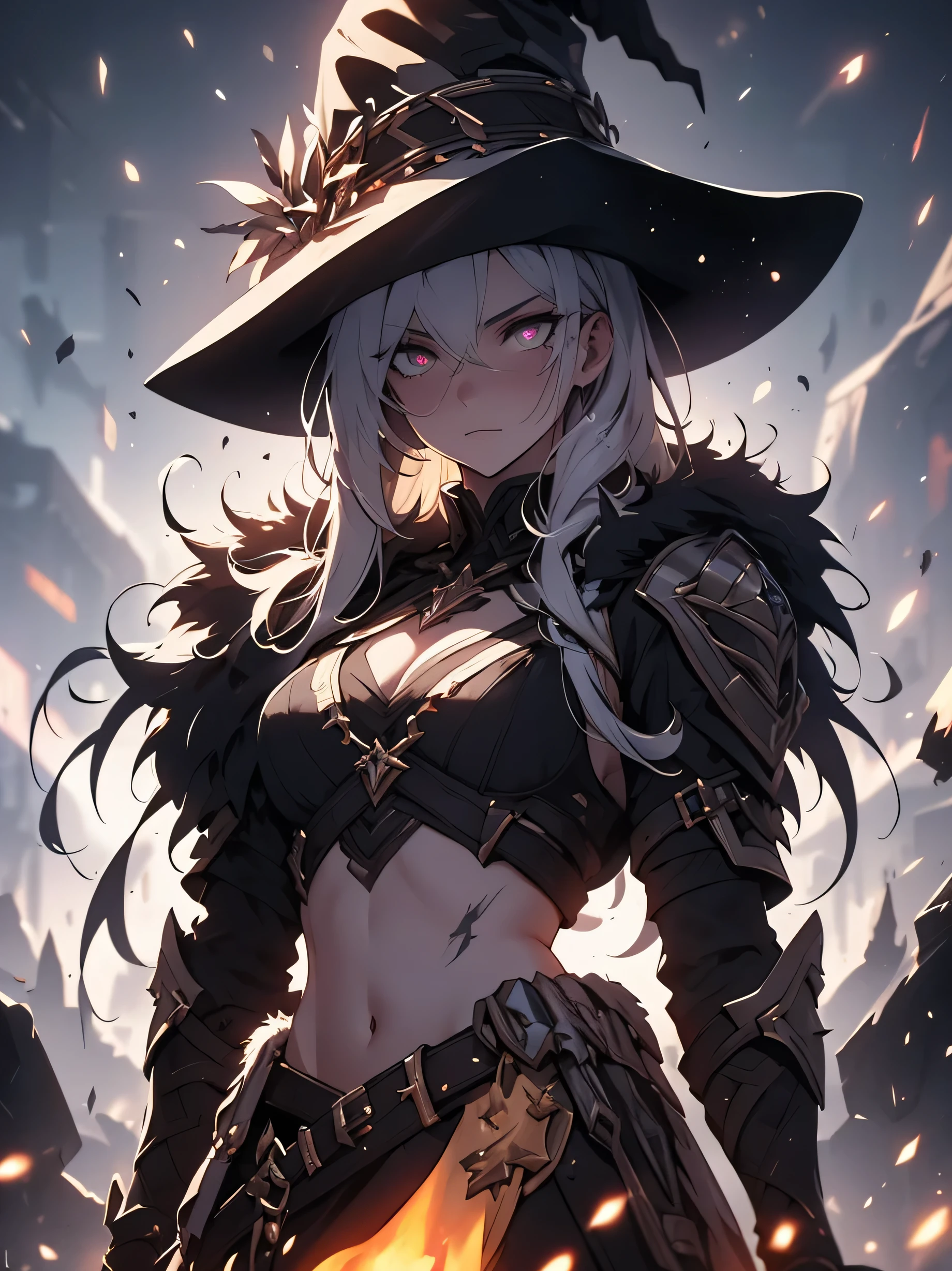 a highly intricate and realistic image of a powerful and otherworldly 18 year old balinesian street girl with blue flashing eyes, depicted in a pose of warfare. Full Body Portrait, The witch should possess a Beautiful and tiny physique, adorned with armor and a fur pelt. Pay meticulous attention to details, while rendering the artwork using the vibrant and stunning Octane software. Convey an atmospheric and vivid ambiance, reminiscent of epic tales. Infuse the composition with drama, utilizing the Unreal Engine to produce a breathtaking 8k resolution. Aim for a photorealistic quality, resembling the artistic styles of Luis Royo. Keep the focus sharp and emphasize ultra-realism, incorporating elements like magic dust splatter for added intensity.