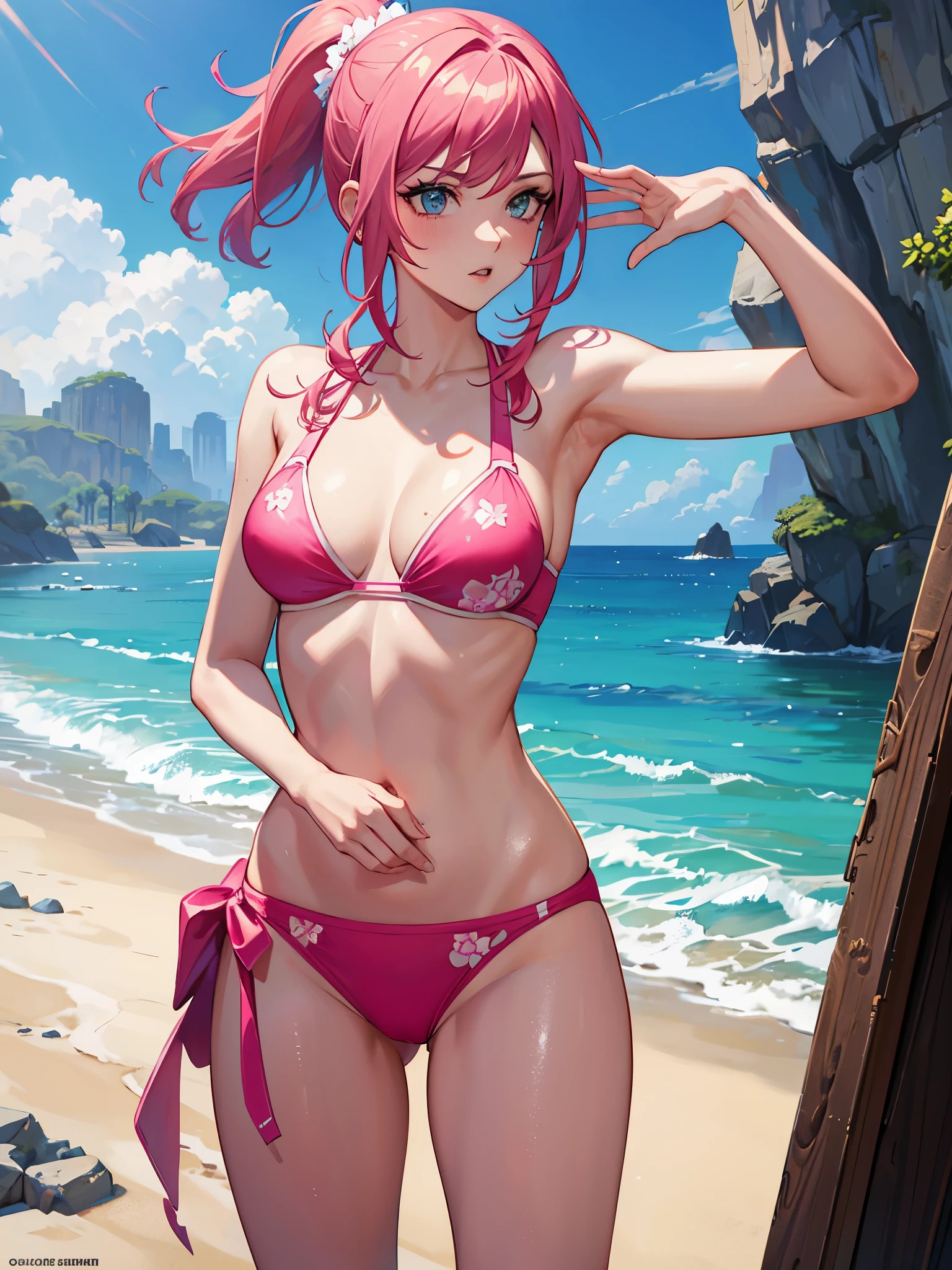 GTA5, hot pink bikini, brief