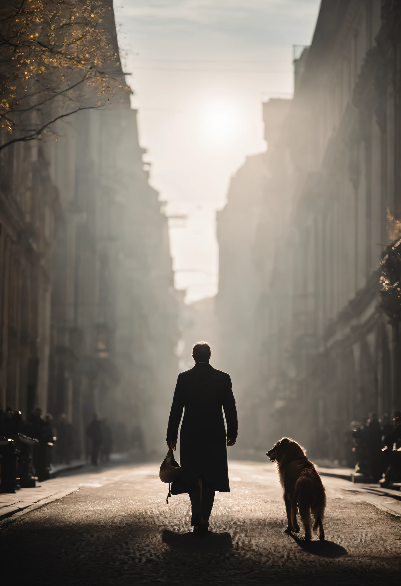 leon desnutrido.
