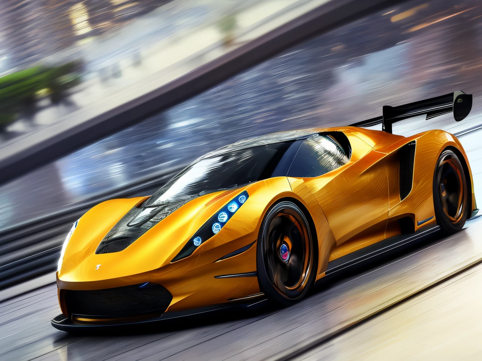 (The Electrifying World of Futuristic EV car Designs),sport car,tuned, motion, (at night:2) (motion blur:1. 3), movie action scene, (Need for Speed:1. 1), wet reflection, racing game, (cityscape in background:1. 5), (detailed stunning environment:1.5), moody dark atmosphere, neon underground aesthetics, (sci-fi), cyberpunk, blade runner, cinematic, cover art, (low front angle),intricate, (highly detailed:1.5), digital painting, digital art, artstation, concept art,(color contrast:1. 1), (Wide lens:1.5),best quality masterpiece, (photorealistic:1.5), sharp focus, 8k, HDR, shallow depth of field, broad light, high contrast, light sparkles, chromatic, sharp focus,transparent,(clear photo:1.5)