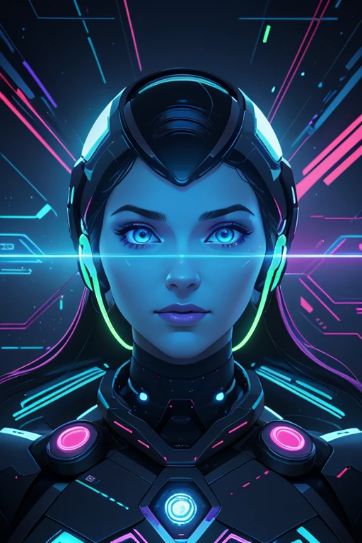 advanced artificial intelligence,ultra-detailed,professional,vivid colors,photorealistic:1.37,portraits,concept artists,computers,technology,programming,code,digital interface,neural networks,algorithms,deep learning,algorithmic art,creative algorithms,robotics,futuristic,innovation,technological advancements,sci-fi,glowing lights,subtle shadows,luminous colors,neon tones,dynamic composition,high-tech aesthetics,transcendent art,intelligent machines,complex data analysis,cutting-edge research,unlimited potential,revolutionary advancements,innovative creations,imaginative intelligence,decentralized network,automated processes,intuitive functionality,digital transformation,quantum computing,disruptive technology.
