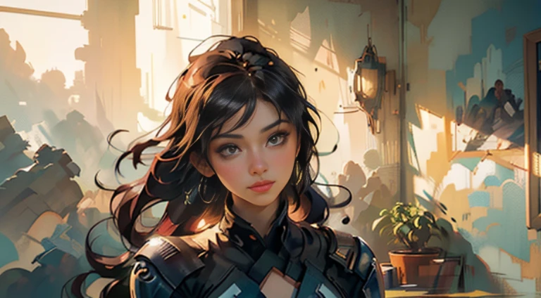 Shui001,
(fotorrealista: 1.4), Arte Oficial, Unity 8k papel de parede, Ultra Detalhado, pele requintadamente detalhada, (cinematic angle) (grain of film: 1.2) cinematic lighthing, handsome and aesthetic, dynamic lighting, obra-prima, melhor qualidade, pele brilhante, Cyberpunk,