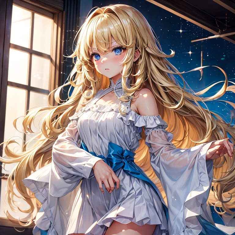 photo realistic, photo realistic, photo realistic, (masterpiece,best quality:1.4),(8k,raw photo,photo realistic:1.2),Not Safe for Work, detailed skin,detailed face,1girl,Japanese idol,cute face,Child,petite, Girl Standing On Water、blonde、Wavy Hair、blue eyes、semi-long、No panty、nudy、pussy、nipples、petite, cute, naked, beautiful eyes、Sparkling、Eyes that seem to be sucked in、one girl、14age、Beautiful scenery、moonlight、A very big moon、Beautiful starry sky、shooting star、high resolution、night view、The Lost City、whole body、Scattering Flowers、Hanabubuki、pretty fingers、beautiful feet、small breasts、girl in return、broken town、Fluttering feathers、frills、Sparkling、Lots of feathers、fantasy、mysterious、Face、upper body up、rainbow light、zoom in、Clean mountains、countless stars、Countless lights、small breasts、beautiful nipples、NSFW,SEX, 足を大きく開く、しゃがんでいる、座る、濡れたマンコ、処女膜、膣穴、おしっこ、薄い金色の陰毛、