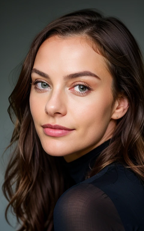 beautiful brunette, nackt, Brustgröße C, Sehr detailierte, 21 Jahre alt, Gesicht unschuldig, Natural wavy hair, blaue Augen, high resolution, Meisterwerk, Better quality, Komplizierte Details, Sehr detailiert, scharfer Fokus, detaillierte Haut, realistisch skin Textur, Textur, detaillierte Augen, Fachmann, 4K, charming smile, gefilmt in Canon, 85 mm, shallow depth of field, Kodak Vision Color, Perfekt angepasste Karosserie, Extremely detailed, Fotografier_\(Ultra\), fotorealistisch, realistisch, Nachbehandlung, maximale Details, Rauheit, wahres Leben, Ultra realistic, Fotorealismus, Fotografie, 8K UHD, Fotografie, sexy, Flirten Sie mit der Kamera, consider sexy, hole body, hands support face, rosa pullover, goldener ring am finger, blick in die kamera