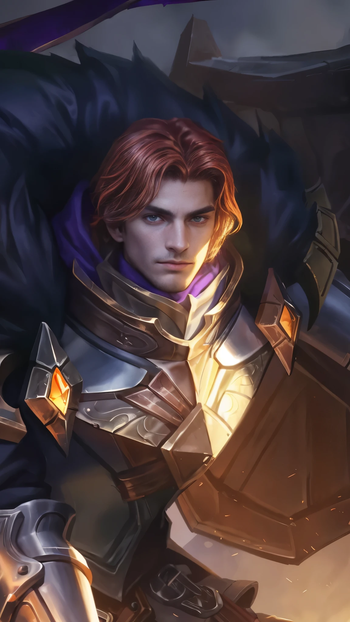 (Absurdres, Intricate Details, Masterpiece, Best Quality, High Resolution, 8k), 1 male, masculine, young, aged up, dreadful, finely detailed eyes and face, dark red short mustache hair, hazel eyes,  looking down, solo, (full body:0.6), detailed background, detailed face, ( dark fantasy theme:1.1), face covered by scarf, thug, (tattoos:0.9),  (crouched position:0.75),  rugged dark leather (armor:0.7), straps, lockpick, hood, small leather pouch, knives, high fantasy medieval setting, dark alleyway background, stealth, undercover,   secret,  stolen goods,  (barrels in background:0.8),    fog, dark atmosphere, , Depth of Field, VFX.