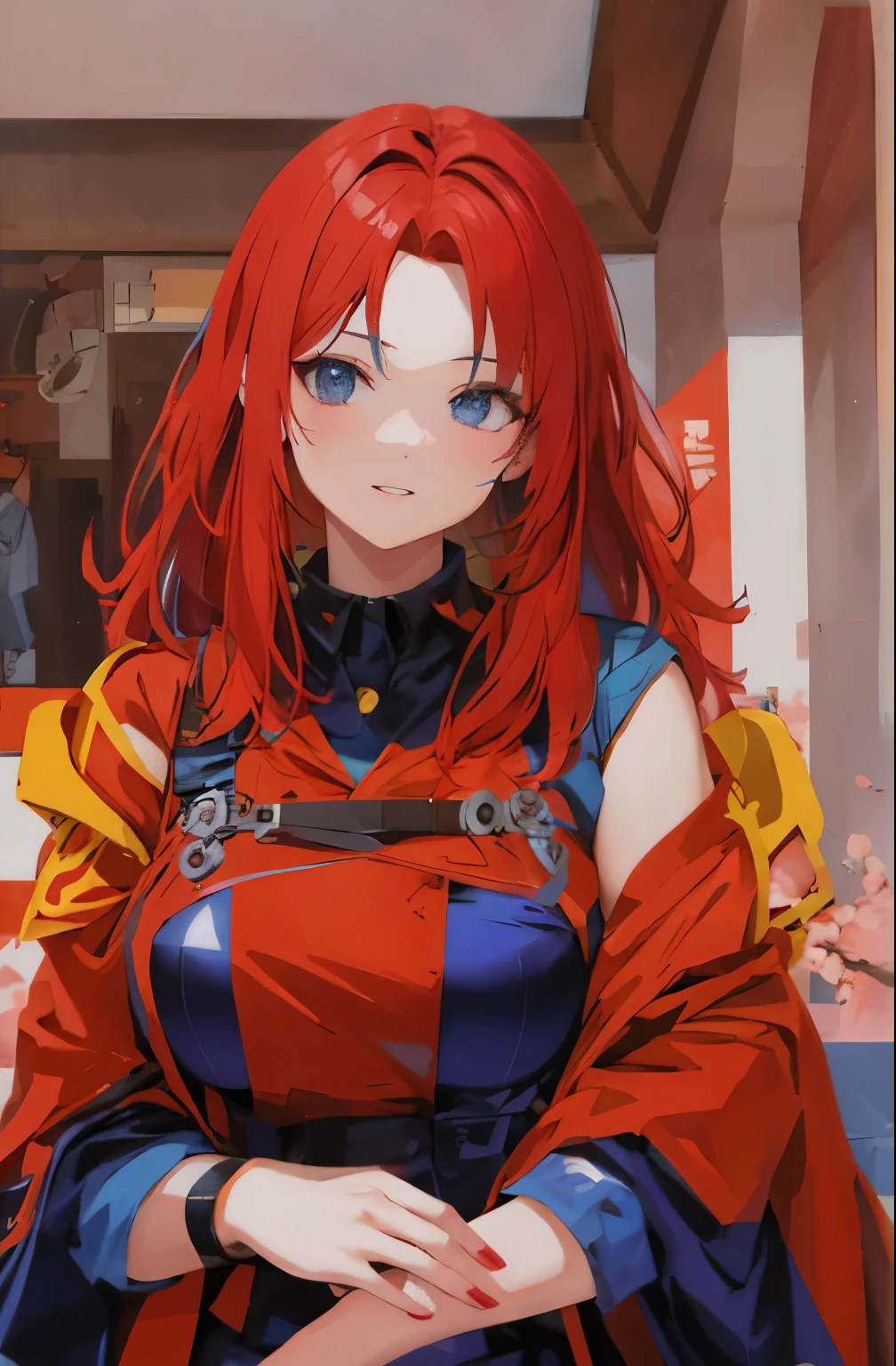 red hair