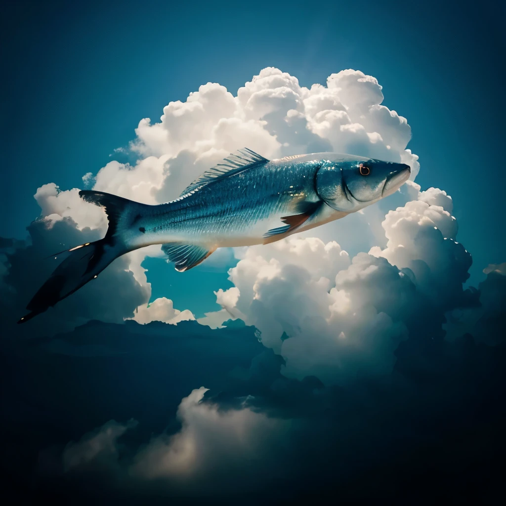Fish in cloud