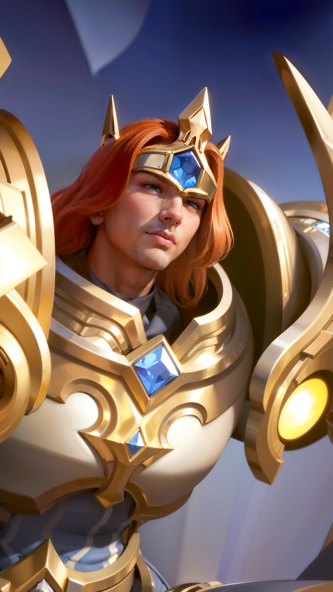 masculine male, masterpiece, ((perfect eyes)) best quality, (semirealism:1.9), beautiful lighting, (extremely detailed CG unity 4k fhd wallpaper), High Detail, Sharp focus, dramatic outdoors ,30 years old, brown short hair, blue eyes.