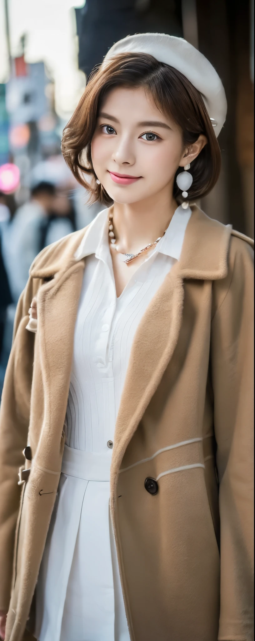 (((32K,very high res, high detailing, highly accurate,Masterpiece Girl 1:1.5))), close up:1.2, Raw photo & realistic atmosphere,beautiful dark blue eyes,Detailed mouth, Glossy lips, Detailed eyebrows,Soft white skin that shines with every detail, Eyes drawn in detail, Very beautiful eyes with azure eyes,Detailed lips, Very beautiful face,Very well-formed face, Lifelike face,shiny beautiful lips,Beautiful eyebrows, Infinite reality,Best design, (Insanely cute Japan 16-year-old high school girl, Beautifully shaped breasts,Very cute beautiful girl, Healthy body,Outstanding style:1.5), Best Natural Makeup,Japanese ido,Korean Idols,Young sensual idol,Moist eyes,Dark Beautiful Deep Eyes,Beautiful butt,beauty legs, camel's foot:1.3), high resolution, Natural and realistic face,Back lighting,Pure eyes are too cute, (photorealisim, Photograph the whole body:1.3), Reality Live Action, (Fashionable earrings, a necklace, A bracelet,gyuru,Glossy nail art,Women's Teens Street Winter Casual Fashion, Down coat, Wide pants, hotpants,shortpants, white shoe, Hats, Fashionable girl,light brown hair,medium wave hair, Ear Hair, little smiling,full body Esbian,Show full-body fashion,Sit with your feet in your hands, Show me your white shoes, Only beauty young cute 15 year old girl, A rather and very cute 15-year-old girl:1.7), City of Shibuya