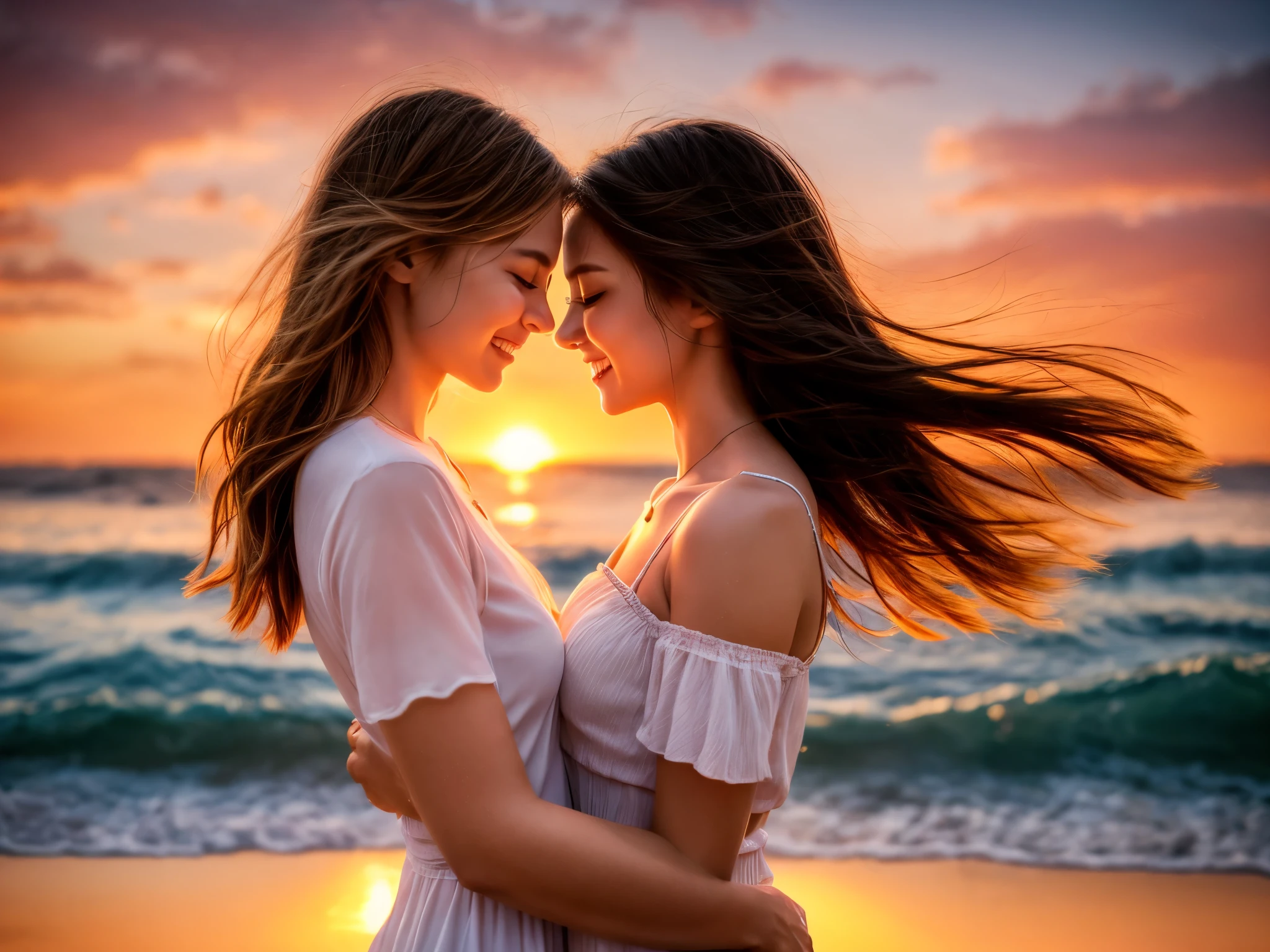 A girl feeling the heartbeat, vibrant with life, soft touch[B], gentle breeze, enchanting serenity, vivid colors, (best quality, highres:1.2), ultra-detailed, realistic:1.37, portraits, (heartbeat:1.3), swirling emotions, twinkling eyes, spirited laughter, breath of life, delicate pulse, radiant warmth, soothing rhythm, intimate connection, contemporary art, sunset hues, ethereal glow, tranquil setting, glowing light, captivating beauty, (love:1.1), (calmness:0.9), (happiness:0.9), (joy:0.9), (affection:0.9), (tenderness:0.9), (balance:0.9), (harmony:0.9), (peace:0.9), (energy:0.9), (vibrant:0.9), (vitality:0.9), (positivity:0.9), (embrace:0.9), (grace:0.9), (serene:0.9), (blissful:0.9), (gentle:0.9), (tranquility:0.9), (dreamlike:0.9), (pulse:0.9), (liveliness:0.9), (rhythm:0.9), (serenity:0.9), (heartwarming:0.9), (lifelike:0.9), (comforting:0.9), (heartfelt:0.9), (romantic:0.9), (passionate:0.9), (connection:0.9), (tenderness:0.9), (warmth:0.9), (affectionate:0.9), (radiant:0.9), (tender:0.9), (inner peace:0.9), (melodic:0.9), (fleeting:0.9), (bliss:0.9)