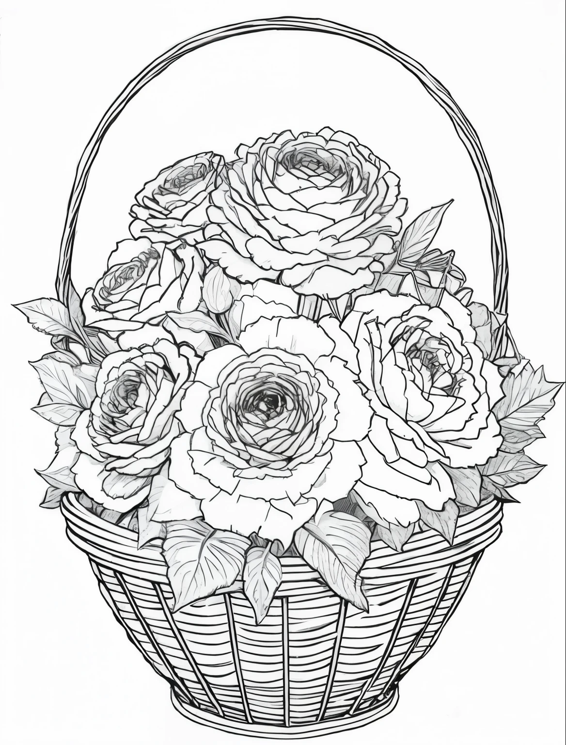 Marigold basket