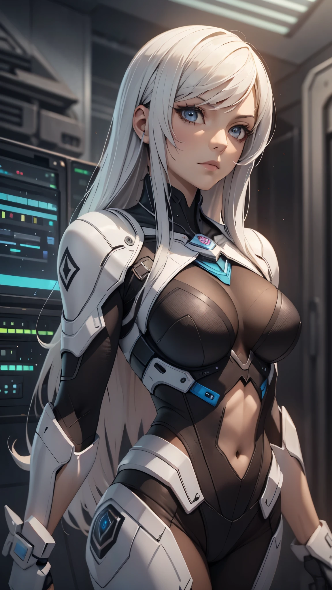 ((highest quality)), ((masterpiece)), (be familiar with:1.4), 3D, beautiful cyberpunk woman image,HDR (high dynamic range),ray tracing,NVIDIA RTX,super resolution,unreal 5,Scattered beneath the surface,PBR texturing,Post-processing,anisotropic filtering,Depth of bounds written,maximum clarity and sharpness,multilayer texture,Albedo and specular maps,surface shading,Accurate simulation of light-matter interactions,perfect proportions,octane rendering,two-tone lighting,wide aperture,Low ISO,White balance,Rule of thirds,8K students,(((long hair)))