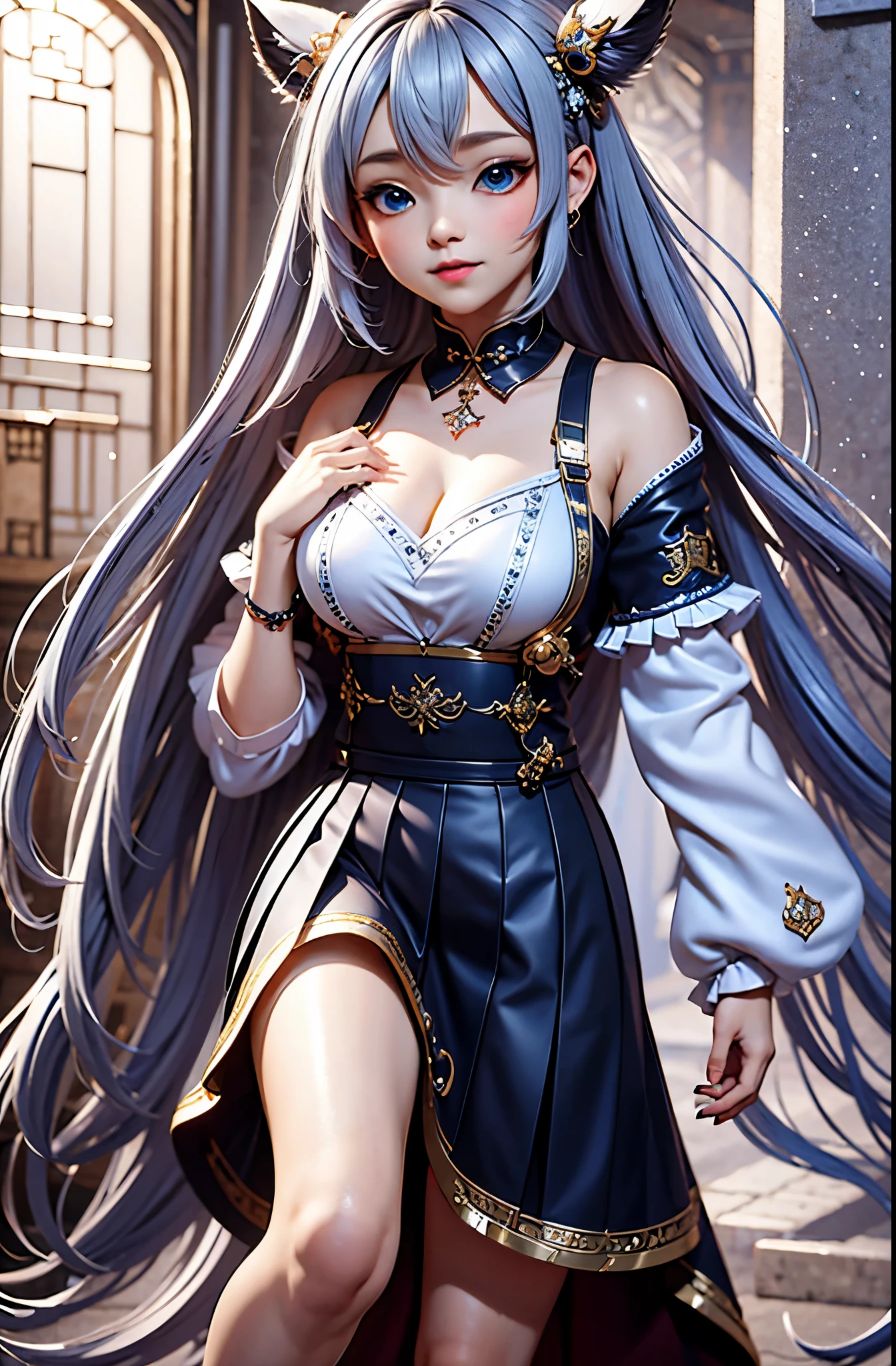 masterpiece,best quality,official art, extremely detailed CG unity 8k wallpaper,absurdres,8k resolution,dark_fantasy, ,(,samurai Mechanical armor red:1.1),1 person,Mechanical Wonder,exist,cybernetic guardians,