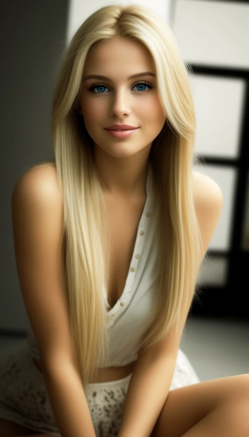Pretty Blonde Woman
