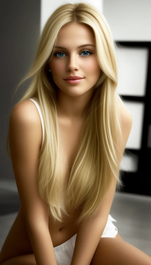 Pretty Blonde Woman