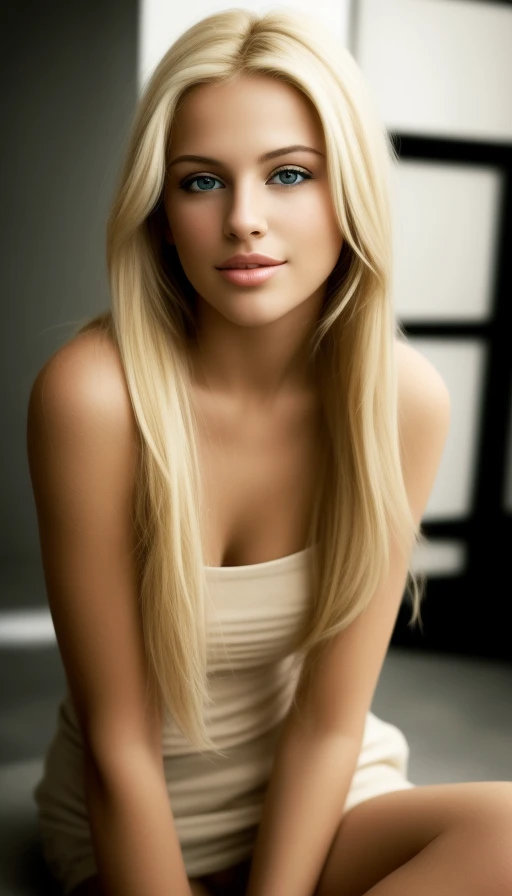 Pretty Blonde Woman