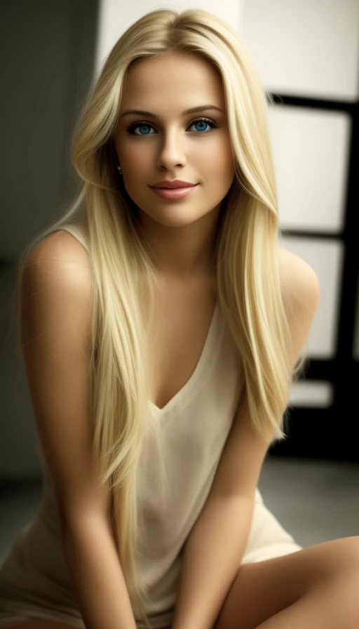 Pretty Blonde Woman