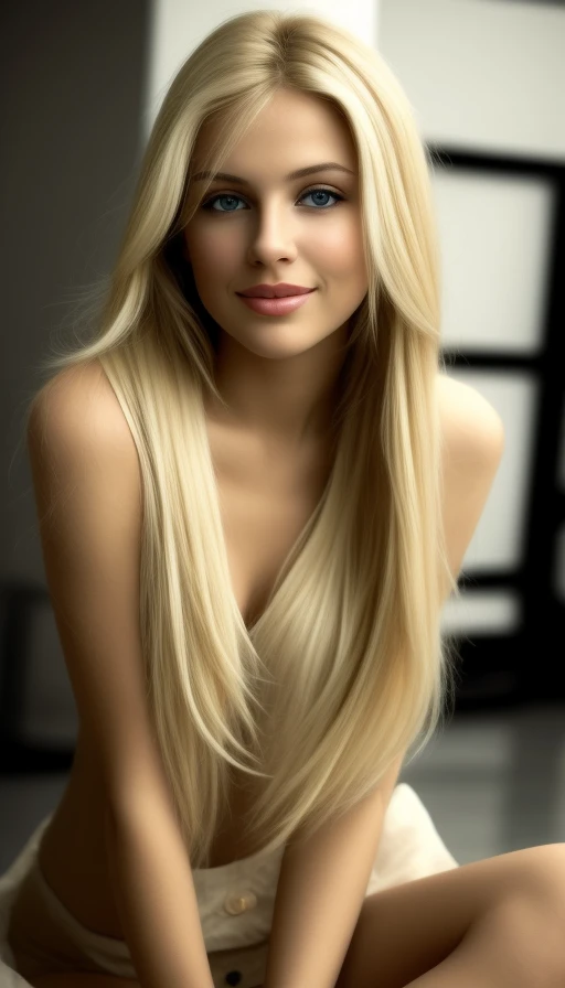 Pretty Blonde Woman