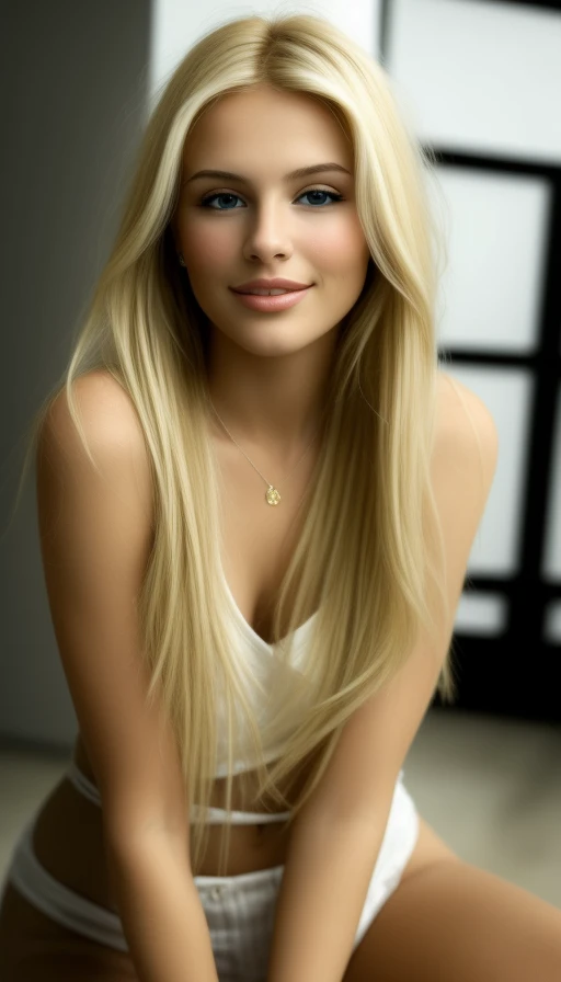 Pretty Blonde Woman