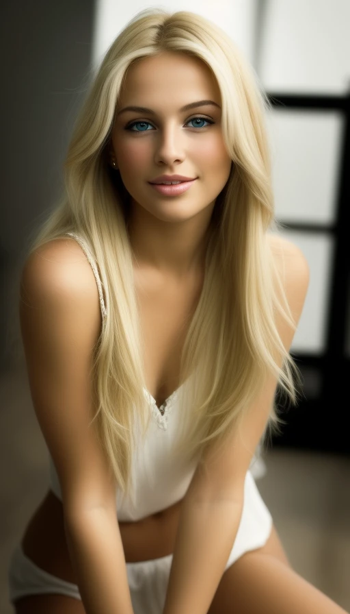 Pretty Blonde Woman