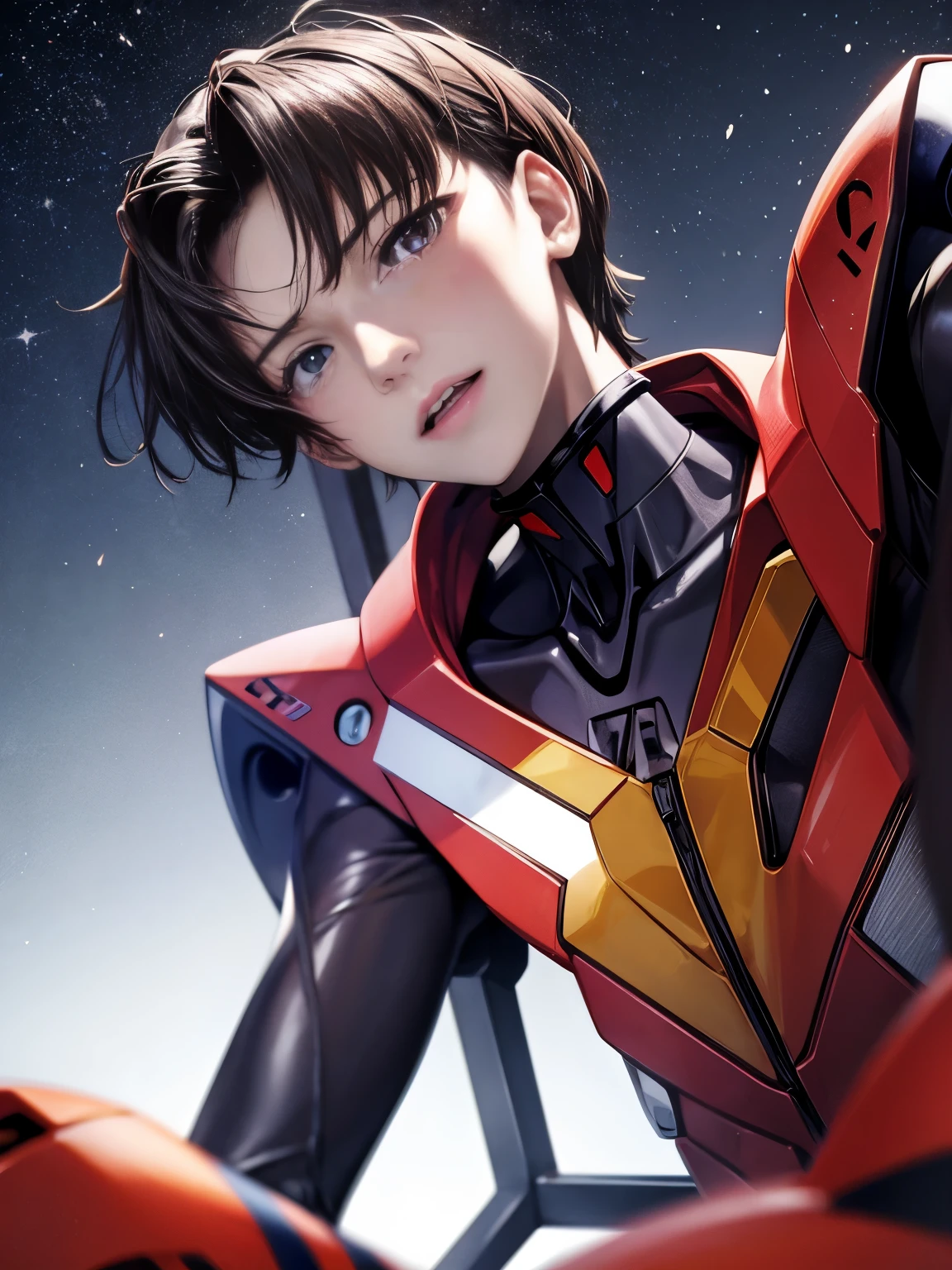 First Evangelion,Artificial human,shout