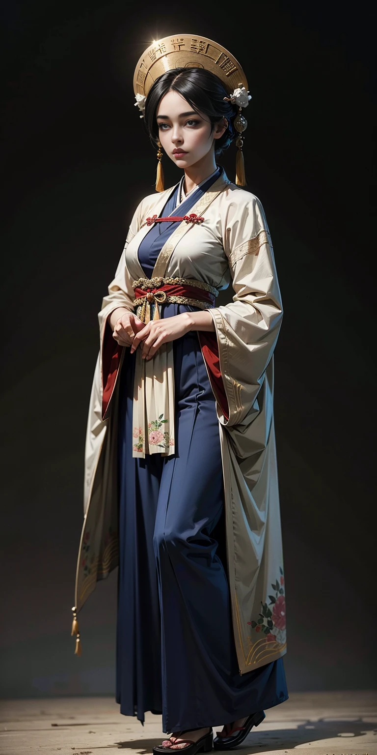 best quality, masterpiece,highly detailed,anime,1girl,hanfu,songstyle,song hanfu,song style outfits,perfect face,walking,simple background,
