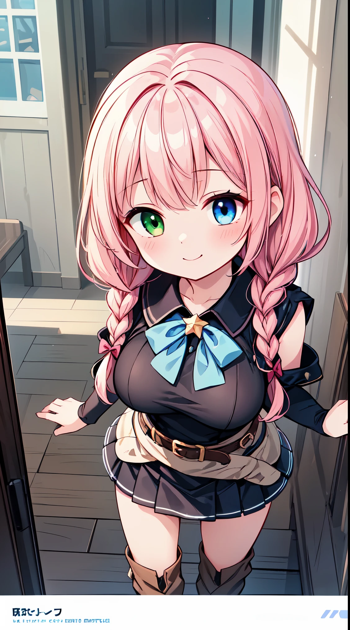 (8k, best quality, masterpiece:1.2),(best quality:1.0), (ultra highres:1.0), watercolor,


BREAK,  one beautiful girl, (17 year old girl),alone,(kawaii:1.5),(Chibi:0.6),(cute:1.5),(:0.5),break,(17 year old girl), one beautiful girl,very detailed,Colorful,best details,transparent skin,Shining beautiful skin,shy,very detailed,Colorful,best details,break,transparent skin,Shining beautiful skin,shy skin,break,(heterochromia,blue eyes,green eyes, eye highlights,first ultrafine star:1.45),star eye silhouette ,BREAK,(pink hair, semi-long hair, bow:1.4),(twin braids,slightly curly hair,princess cut, crossed bangs:1.3),(big breasts,beautiful breasts,big breasts:1.5),(long eyelashes, double eyelid:1.2),alone,glowing skin, transparent skin, Shining beautiful skin,(highest quality face),(highest quality bright eyes),(light smile:1.45),
BREAK, cute girls room,pajama,pants,(barefoot:0.5),close eyes,sleeping,


BREAK,wakame,wakame,wakame,(Cowboy Shot,from above:1.4), 


BREAK,(Blurry background:1.3),(absurderes, hight resolution, Super Detail Art),cel shading,Clear Color, Lonely optical effect, Beautiful pictures, Bright glow, mystic atmosphere,(Close-up of girl:1.1), Mystical light particle effect,manga influence, clean line drawings, 