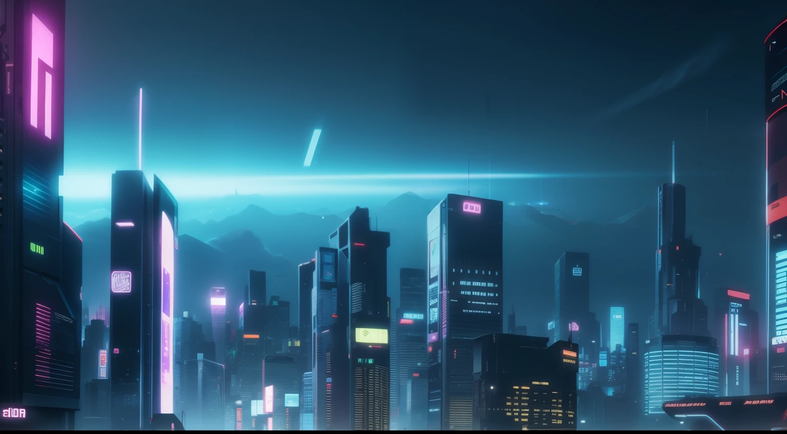 cyberpunk background