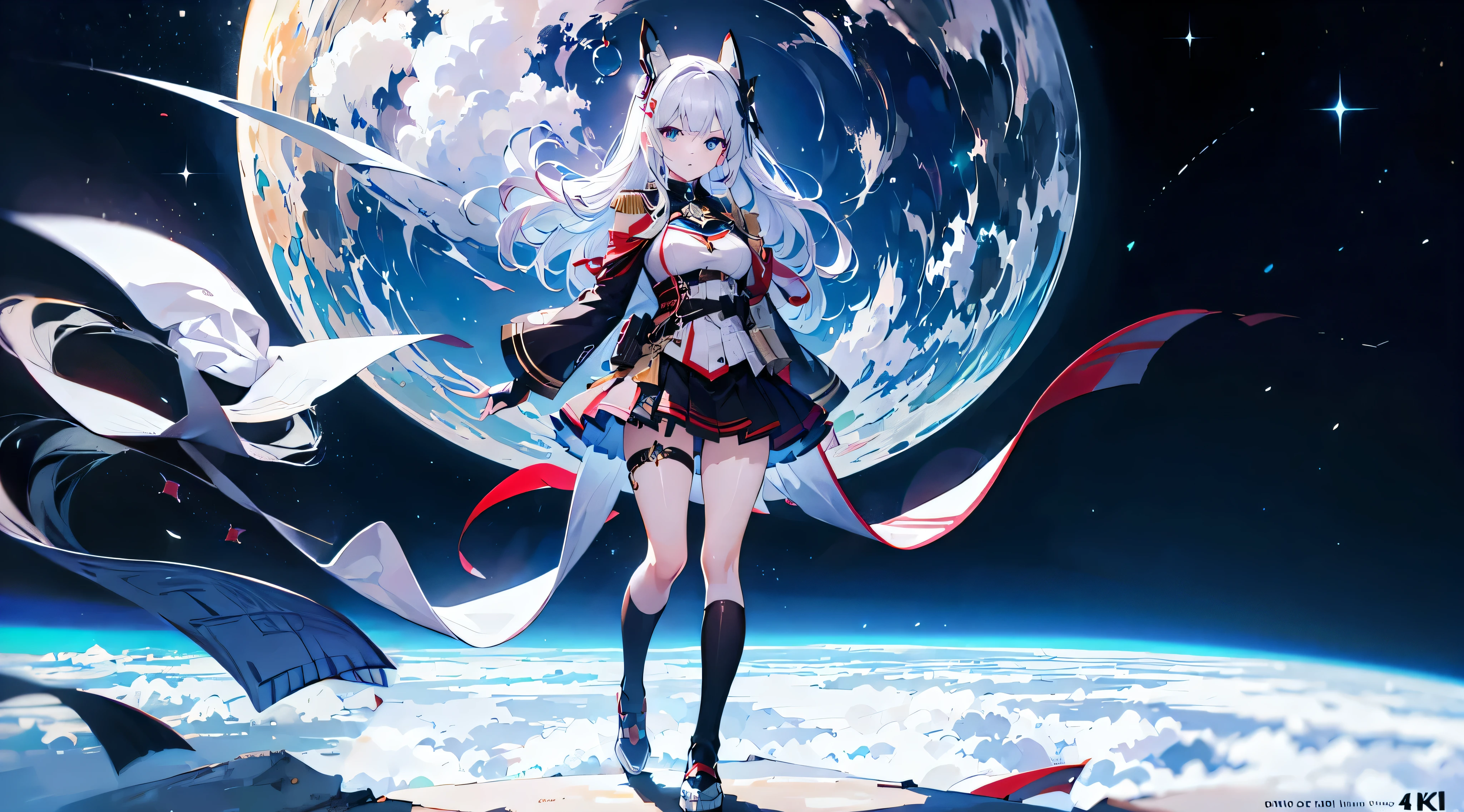 space, cloud