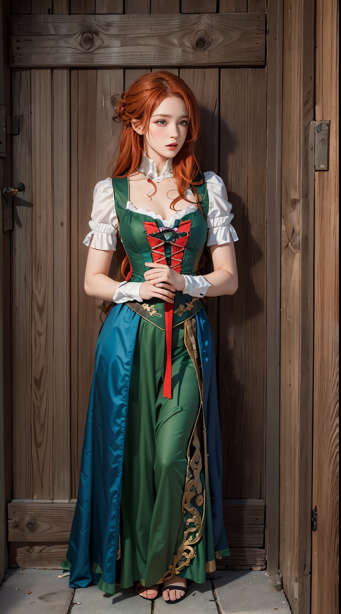 woman in a corset and a chain around her waist, elf queen, cinematic goddess body shot, elf girl, fantasy outfit, fantasy woman, very beautiful elven top model, an elf queen, in style of wlop, fantasy character photo, beautiful and elegant female elf, elf princess, female elf, a steampunk beautiful goddess, ornate cosplay, fantasy photoshoot