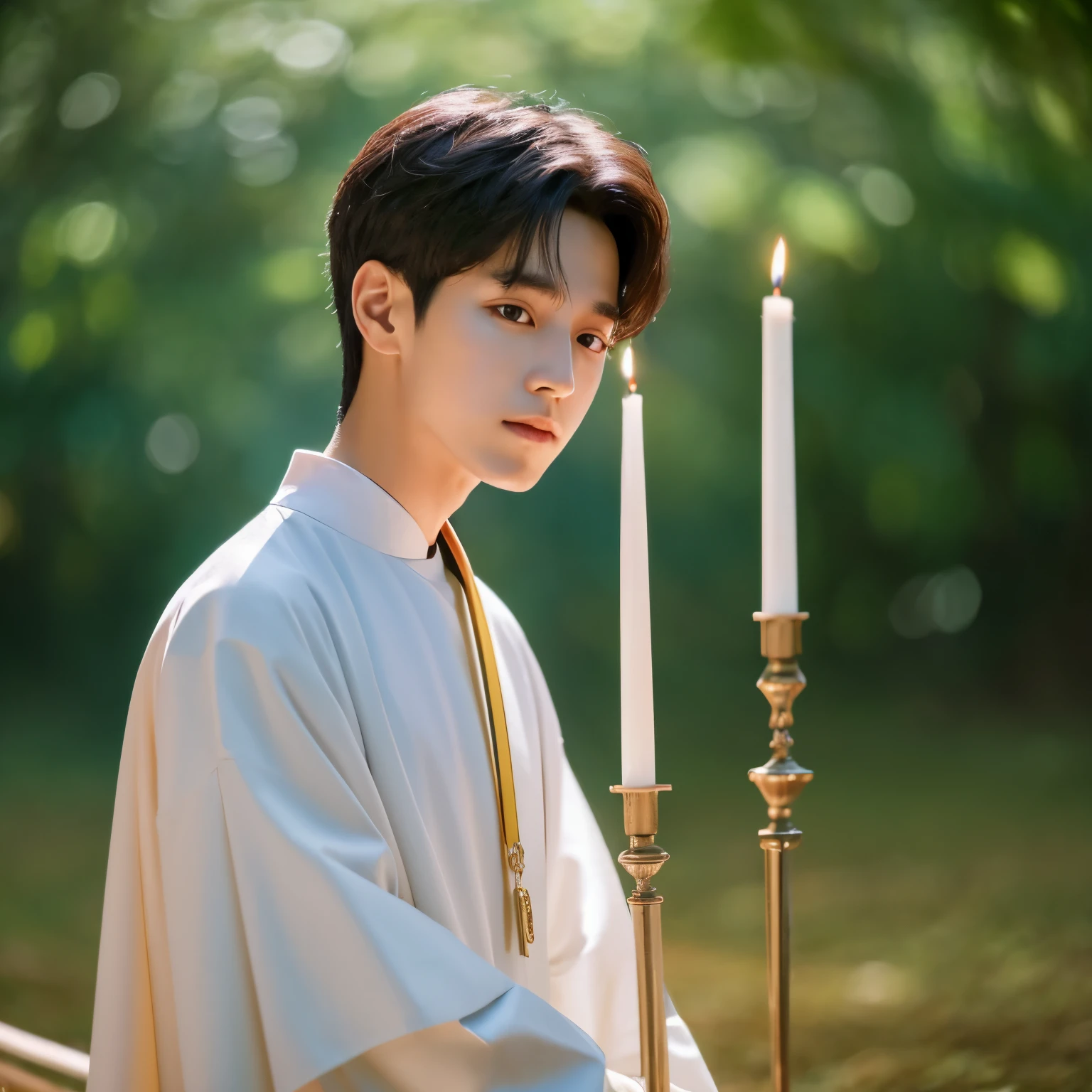 Jeno de nct como sacerdote 