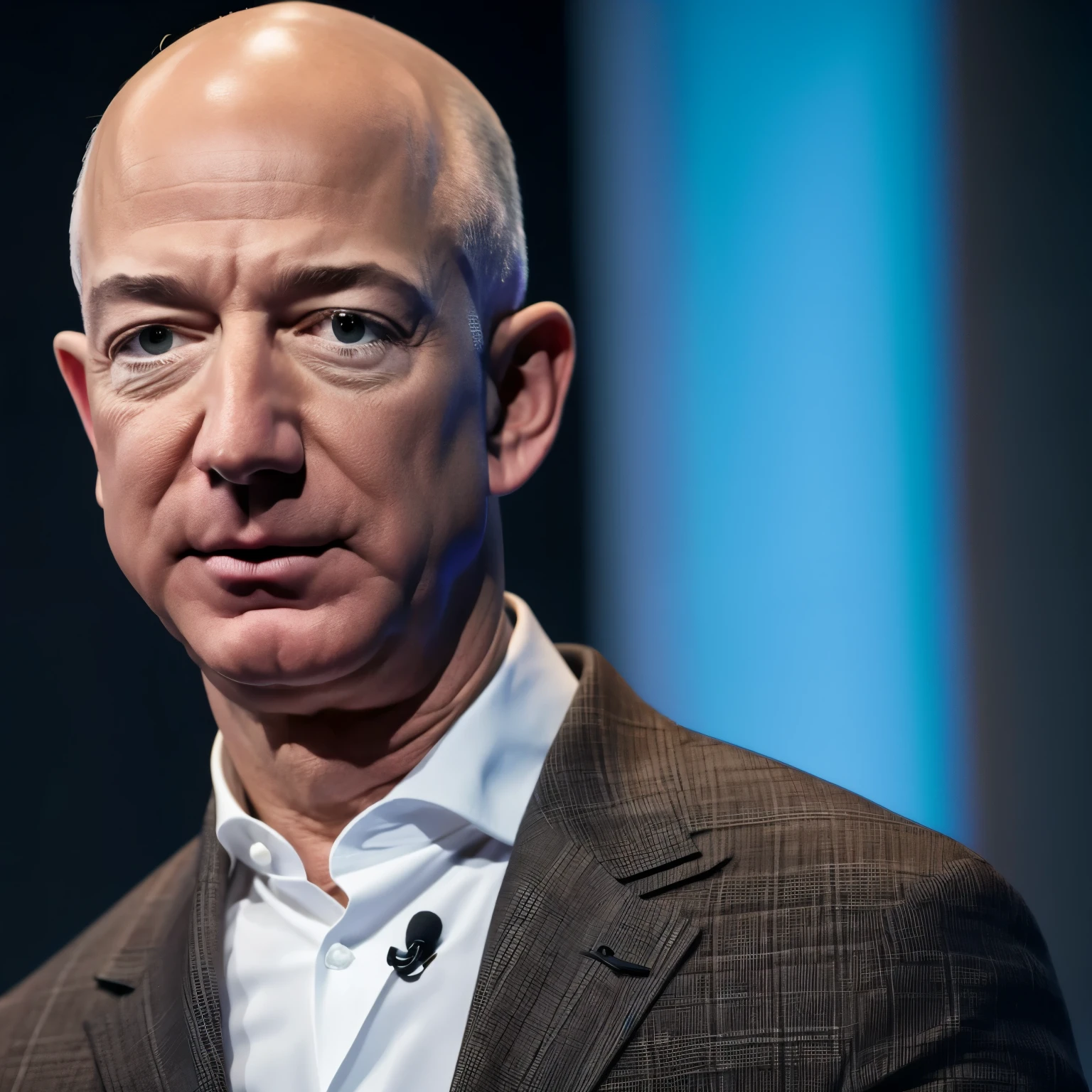 jeff bezos 4k portrait, ultrarealistic