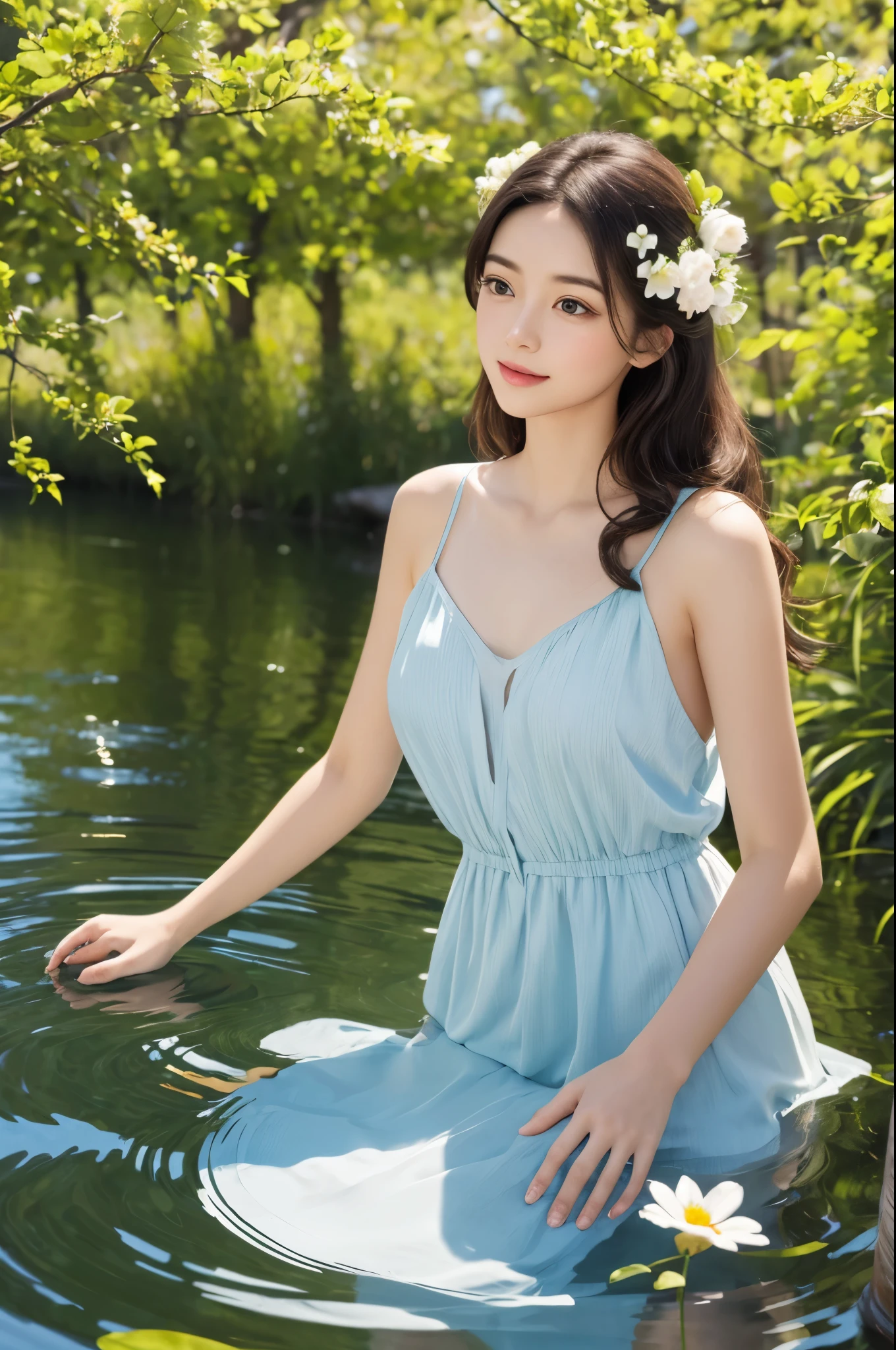 ((Highest quality)), ((masterpiece)), (detailed), Japanese,landscape,Beauty,cute,Upper Body