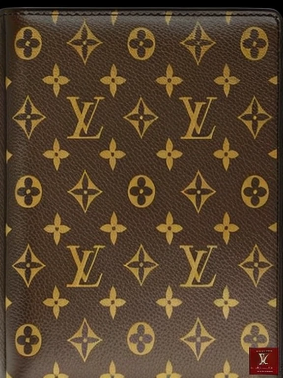 Brown and tan Louis Vuitton wallet with gold monogram, LV, Louis Vuitton, 8 0. LV, Louis Vuitton suit, wallpaper”, :