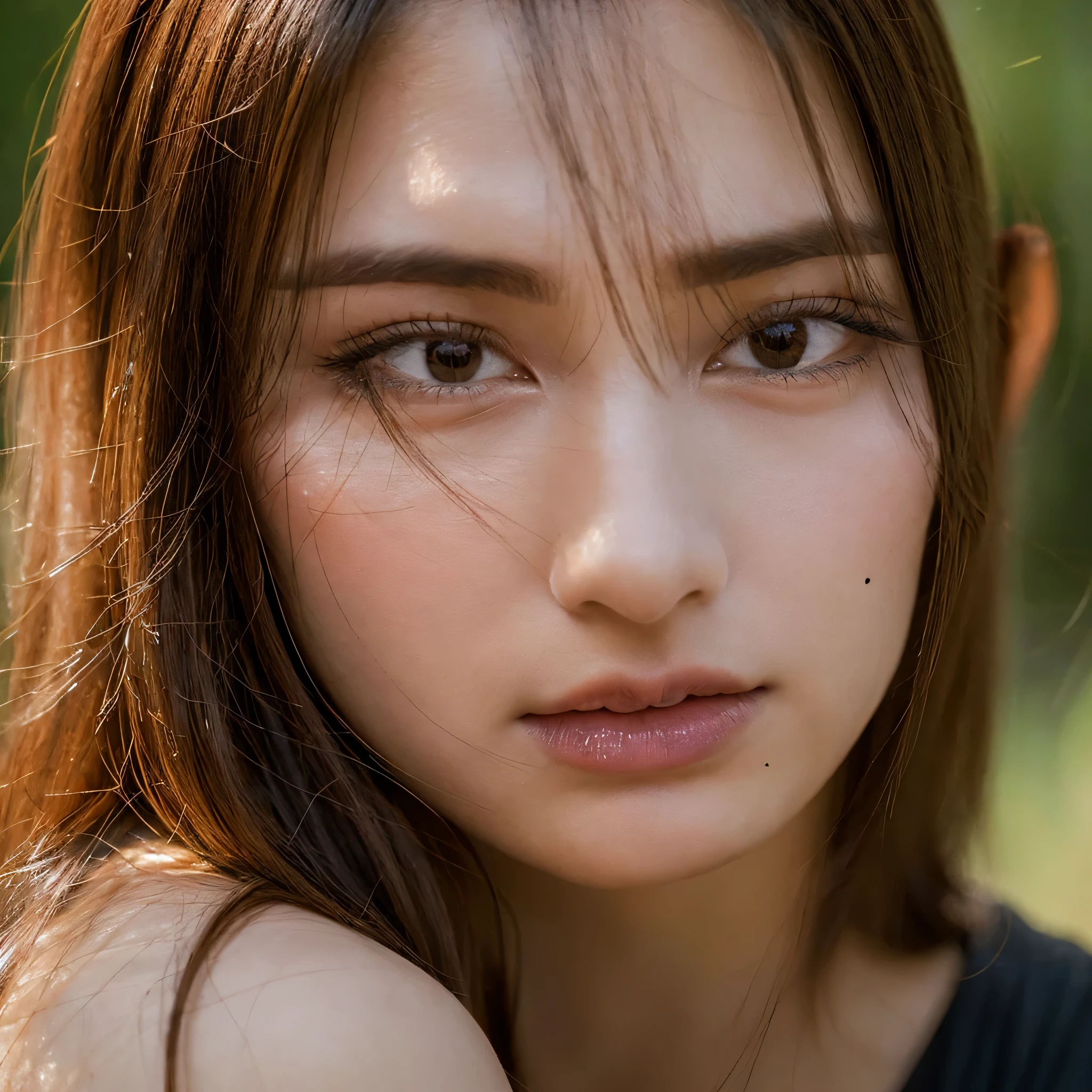 mole under eye, romanticism, UHD, advanced details