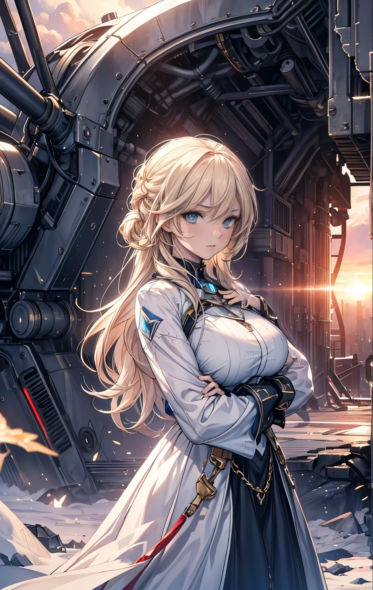 Realistic visual effects,Charming beautiful,dramatic contrast,gentle lighting,delicate warmth,soft light,hyper hd,
very colorful,best quality person,perfect female shape,high dynamic range,long eyelashes,an unparalleled masterpiece,snow white skin,put on makeup,
sexy goddess,Large metal machine gear,strange sky,8k high resolution,Her big eyes are beautiful and impressive,white skin,compensate,sexy costume,
【With background】Large Gold Gear,Doomsday ruins,Giant tornado,Sunset burns clouds,Multiple planets,end of the world,Multiple planets,mars,Jupiter,Lightning thunder,
Mercury,strange sky,Giant tornado,blue light,Safety,Large Flying Machinery,Cool car,Time Tunnel,nuclear power plant,Futuristic cars,Cool headlights