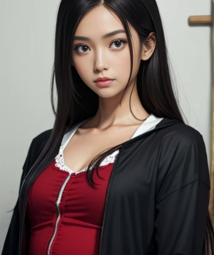 long hair、one piece、beautiful eyes