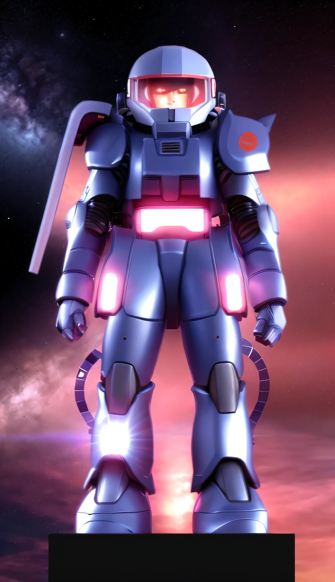Drawing of space suit，Zagu, thick line draft, anime mecha armor, mecha plate armor, whole body; Front view, power armour, detailed whole body concept, gundam armor, wears a suit of power armour, Mecha warrior, katsuhiro otomo style, Marine Corps Armor, Mecha inspiration, whole body mecha suit，3D effect
