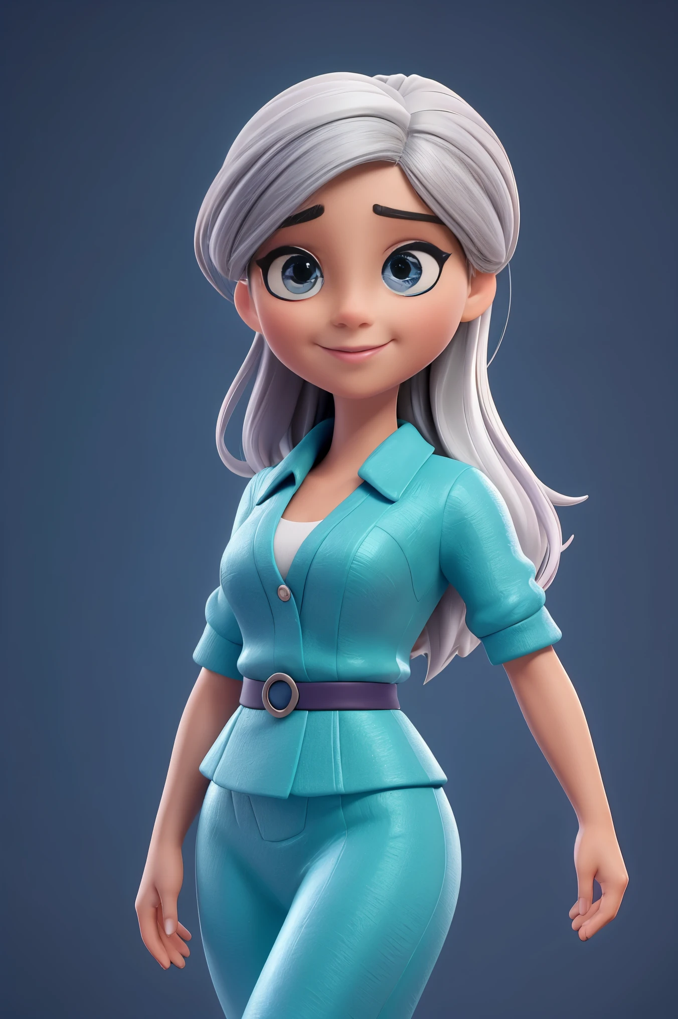 (melhor qualidade,4k,HDR),estilo pixar,Jovem de 26 anos,Retrato natural,olhos verdes deslumbrantes,pele clara,cabelos pretos lisos,Businesswoman,terno preto formal,Rosto bonito,recursos delicados,kind smile,postura confiante,iluminada pela luz suave do dia,fundo do horizonte da cidade,sombras sutis,dynamic composition,cores vibrantes,meticulous attention to detail,Playful behavior, mas profissional,atmosfera acolhedora e convidativa,Flawless rendering,Texturas realistas,ultra-detailed facial expression,Expressive eyes and lips,olhos cintilantes com uma pitada de travessura,fios de cabelo macios e brilhantes,Subtle makeup enhancing your natural beauty,terno perfeitamente adaptado acentuando sua figura,sofisticado, but affordable,Creative and inspiring spirit,Portrait Capturing Your Ambition and Determination,Intense focus and movement in your eyes,movimento gracioso e postura equilibrada,Creating a sense of movement and energy in the artwork,Breathtaking clarity and sharpness,efeito tridimensional imersivo,perfect lighting,Illuminating your features in a flattering way,paleta de cores equilibrada e refinada,com estalos de tons vibrantes,aumentando o impacto visual geral,Finding the right balance between realism and stylization,showing her in a moment of triumph and confidence,uma obra-prima atemporal,showcasing the beauty and strength of the modern woman.