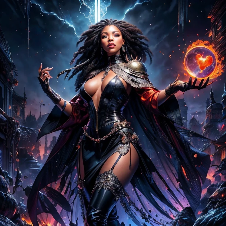 Sun Masterpiece epic deep path equirectangular_360 Urban sunLight 🎈🍦🍹❤🔆🕡(😘👩🎀👗⚜👒🥿👡🩲💅)🎪🎢🎡🎠 Heroe Marvel "Storm" Ghost_Rider outfits Beholder ultra realist saturate meticulously intricate ultra pro-photorealistic optimal ultra_high-quality accurate ultra_high-detail ultra_high-resolution color-coded shading perfection max reflex graduated reflection extreme improved Octane_rendered opengl-shaders glsl-shader UHD XT3 64K 32K 16K 8K DSLR HDR unrealengine5 romm rgb pbr Analogic ultra_Sharpness focus fxaa cgi vfx sfx fkaa txaa rtx ssao post-processing post-production cell-shading tone-mapping volumetric lightning contrast Shadow 3dcg global luminescence Fire-follet dazzling mounted motorcycle hearth Ark "Heavy Metal" sundrop Diplomatic Queen female glamour Cosplay fashion "Ororo Munroe" Baroque symmetrical ((Goddess athletic Diva african black hairstyle dreadlock curly agate blackess skin tanmed epic gorgeous clean cheekbones effects rougeoiment embarrassed lazuli ultra beautiful (red bright eyes, red bright eyes) eyes brown pupils black irises turquoise sapphires ecstatic open mouth teeth obvious smile (tougue fall droplet water drop of water) cape levitating jacket floating Bridaldress Dickey Collar Charm Elastic Lace Turtleneck Sleeve Blouse Pullover Lining clavicles shoulders:Open papillotes white leather tiny breasts fine sideboob satin safran orange yellow skirt soies assorties lace corsait gothic zip tin livid red thick amples spinelles nombril revealing diamond heart chastity_belt silver adorned padlock Gold lock pubis scarlet pubis-hairy obvious indigo garter snap thighs legs boots)) gothic ruby invoke CGSCOSITY onyx gem blazing burning_skull flame jewel fire opal inox rune armor chrome heavyflat band richly decorated glyphs ornate lava navy plasma Tourmaline silver earth lava incandescent flash depthfield street population floraison Monarch kindergarden chef-d&#39 monster butterfly tattoo Bruce_Weber girl naked sex nsfw multi various etc.