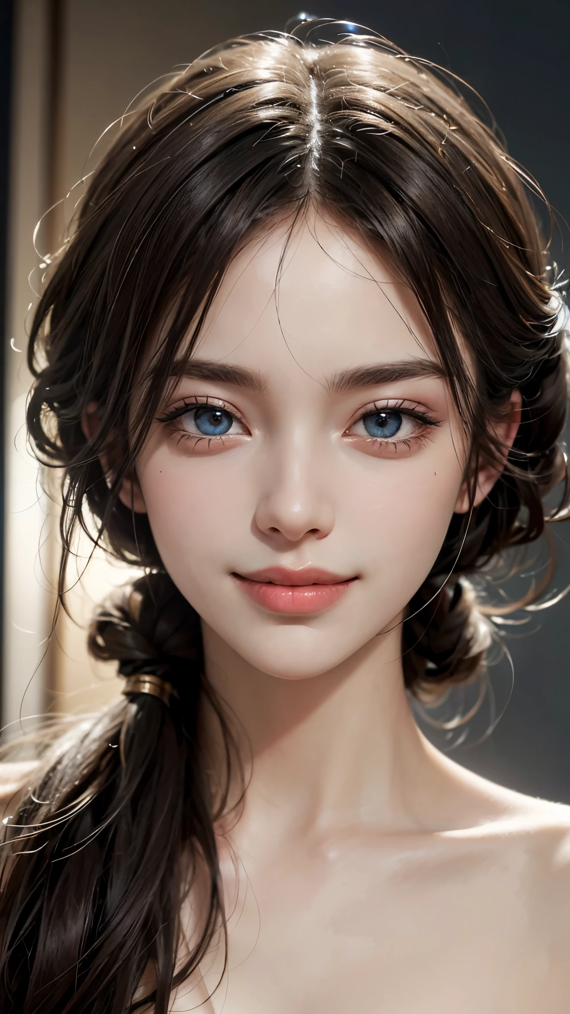 (UHD, retina, masterpiece, accurate, anatomically_correct, textured_skin, super_detail, high_details, high_quality, best_quality, high_res, 1080P, HD, 4K, 8k, 16k), (beautiful_detailed_eyes, beautiful_detailed_lips, extremely_detailed_eyes_and_face), soft_lighting, physically-based_rendering, vivid_colors, smile,