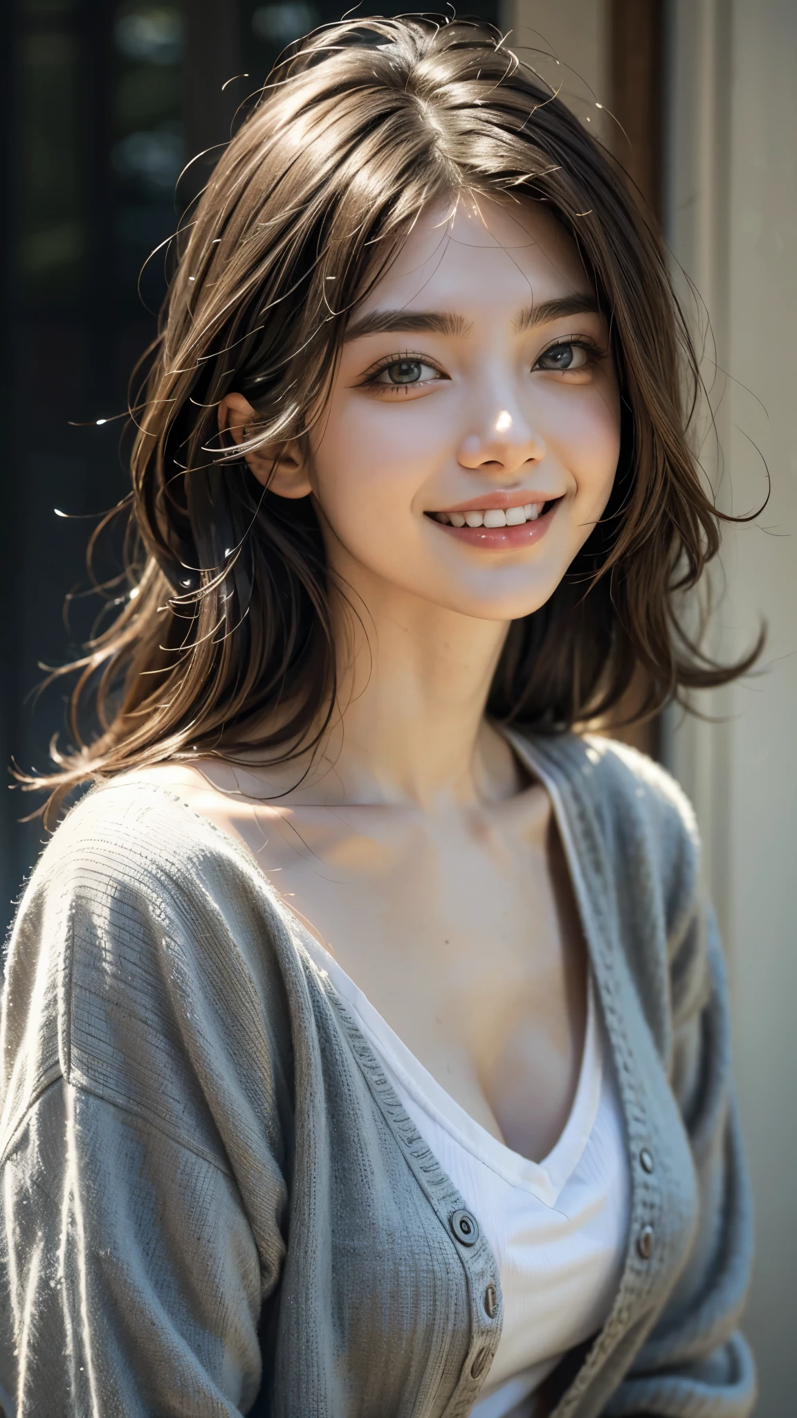 (UHD, retina, masterpiece, accurate, anatomically_correct, textured_skin, super_detail, high_details, high_quality, best_quality, high_res, 1080P, HD, 4K, 8k, 16k), (beautiful_detailed_eyes, beautiful_detailed_lips, extremely_detailed_eyes_and_face), soft_lighting, physically-based_rendering, vivid_colors, smile_and_laugh,