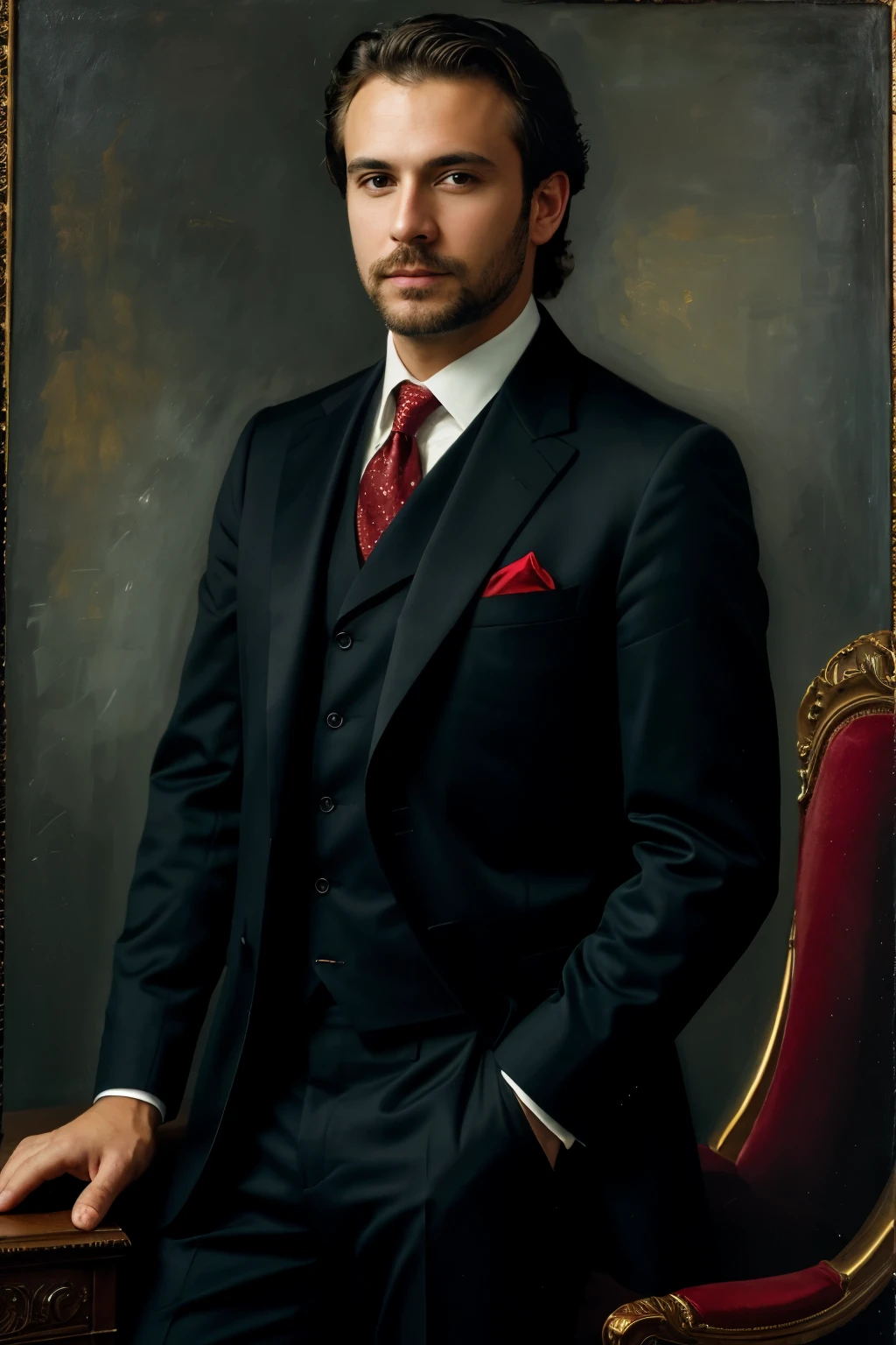((best quality)), ((masterpiece)), (detailed), perfect face, Portrait of a business man
