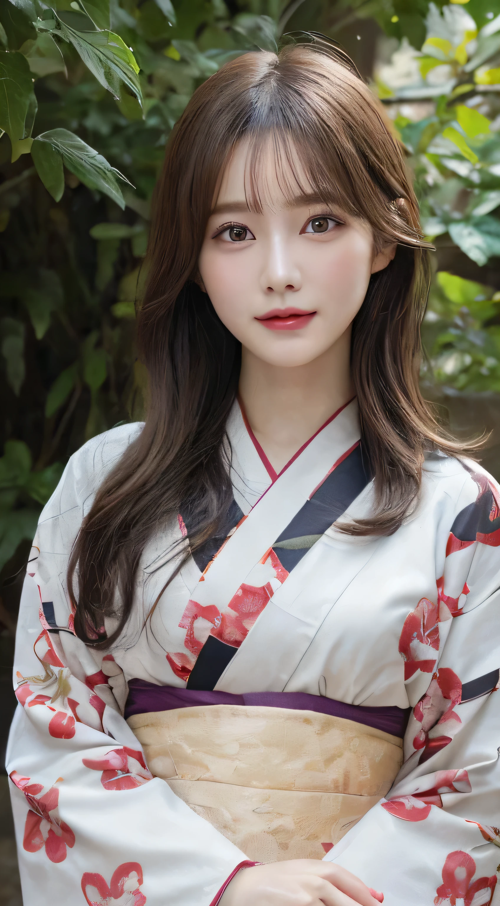 (Wear the kimono correctly,age19,no-makeup)、(top-quality,masterpiece:1.3,超A high resolution,),(ultra-detailliert,Caustics),(Photorealsitic:1.4,RAW shooting),Ultra-realistic capture,A highly detailed,high-definition16Kfor human skin、 Skin texture is natural、The skin looks healthy with an even tone、 Use natural light and color、 Anatomically correct、One Woman,japanes,,kawaii,A dark-haired,Middle hair,(depth of fields、chromatic abberation、Wide range of lighting、Natural Shading)