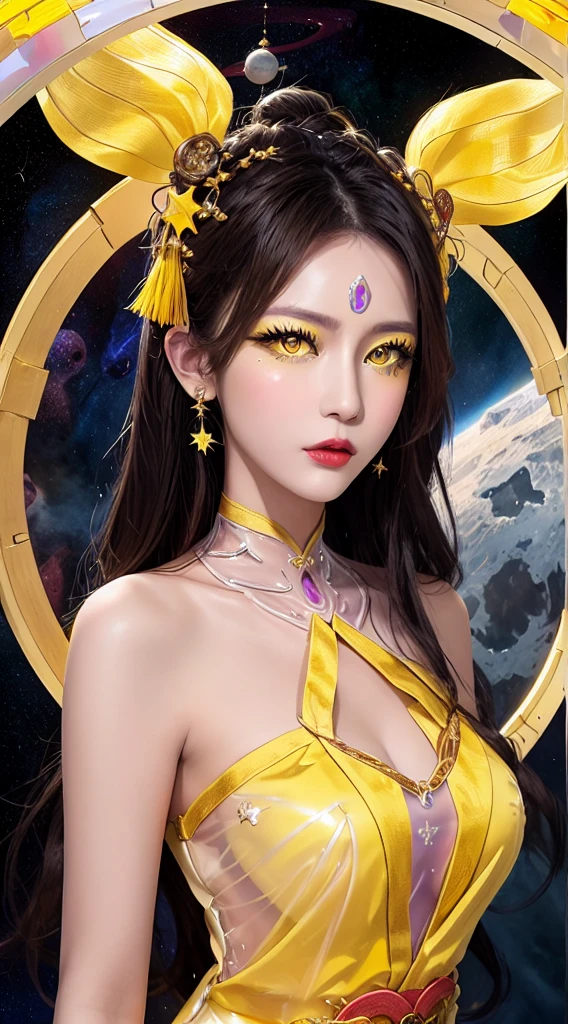 Cute woman fo taurus sign,