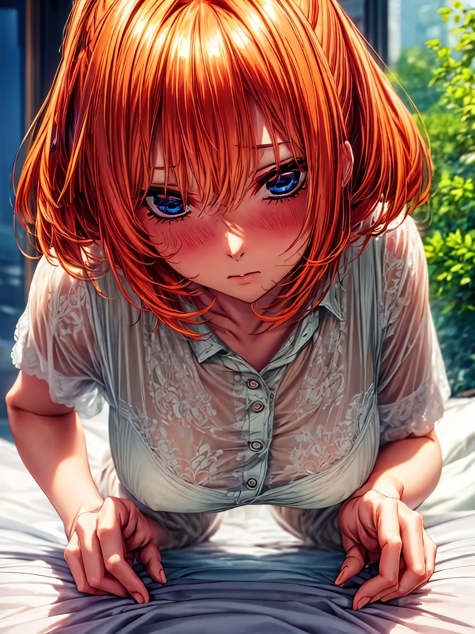 detailed orange hair