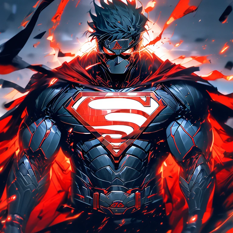 (Best Quality, 4k, 8K, high resolution, Masterpiece: 1.2), Superman in Ronin Samurai armor, wearing a sleeveless blue and red armor, a traditional samurai headpiece with a cape flowing behind, strong jawline, piercing blue eyes with a determined expression.
Superman in Ronin Samurai armor, full body view, A superhero with a serious and intense gaze, blue armor with red accents, traditional samurai helmet, standing tall with a katana sword in hand.
Five Ronin Samurai warriors, each wearing blue and red armor, traditional samurai helmets with flowing capes, sharp
