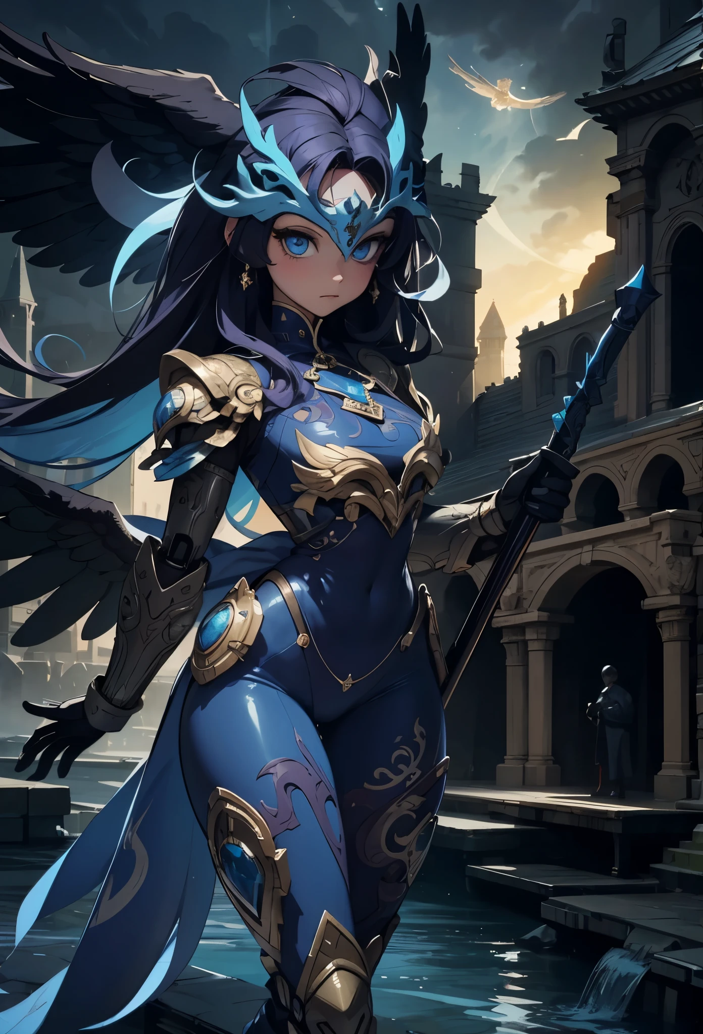 tmasterpiece,best qualtiy,(Very detailed CG unity 8K wallpaper)(best qualtiy),(Most Best Illustration),(Best shadow)Nature',(Monster Girl),Sexy big breasts,Long curly hair,Spider Queen,lacy clothing