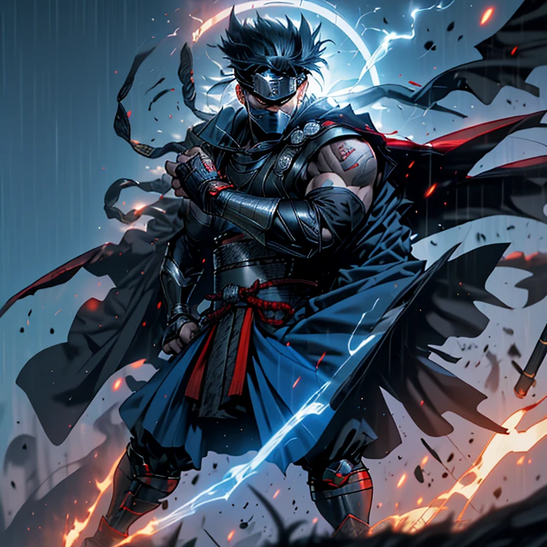 (Best Quality, 4k, 8K, high resolution, Masterpiece: 1.2), Superman in Ronin Samurai armor, wearing a sleeveless blue and red armor, a traditional samurai headpiece with a cape flowing behind, strong jawline, piercing blue eyes with a determined expression.

Superman in Ronin Samurai armor, full body view, A superhero with a serious and intense gaze, blue armor with red accents, traditional samurai helmet, standing tall with a katana sword in hand.

Five Ronin Samurai warriors, each wearing blue and red armor, traditional samurai helmets with flowing capes, sharp