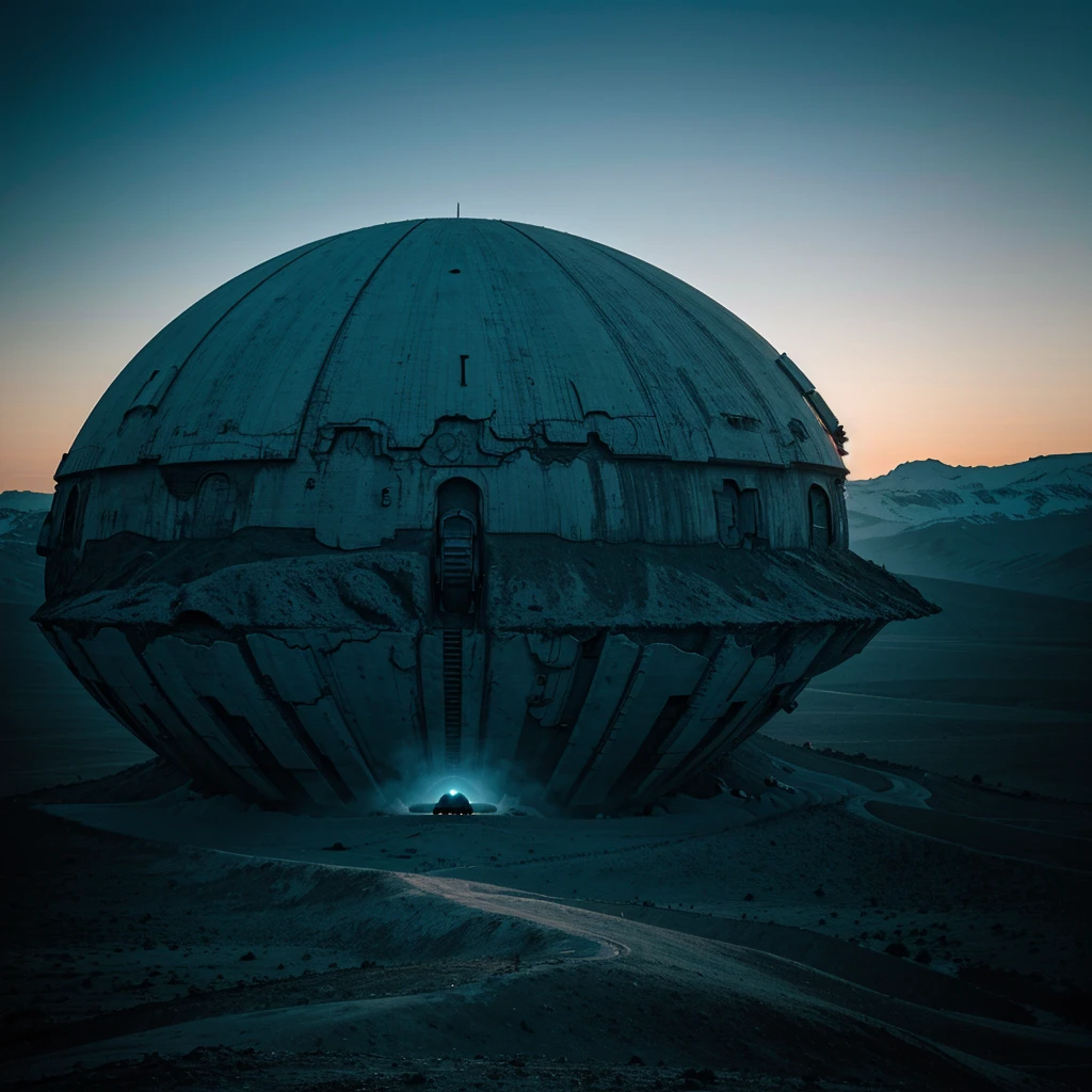 Alien landscape minimal